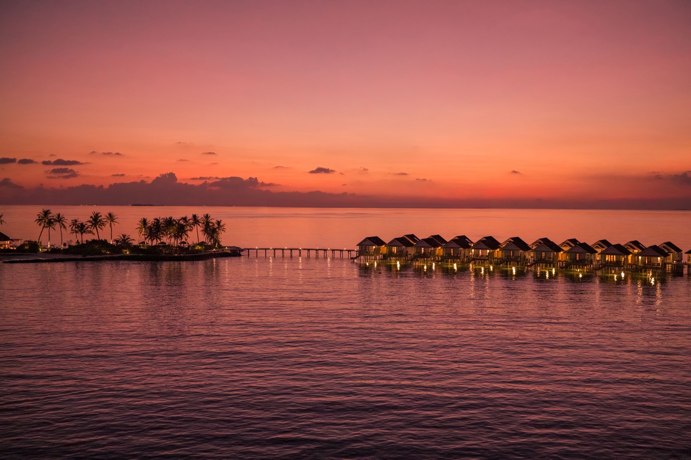Nest Water Villa at OBLU SELECT Lobigili, view 2